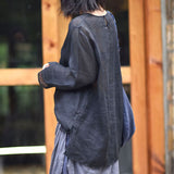 Ramie Full Sleeve T-Shirts