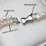 Classic  Double Pearl Necklace