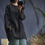 O-neck Long Sleeve  T-shirt