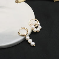 Natural  Pearl Earrings For Women