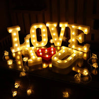 Alphabet Letter LED Lights