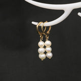 Natural  Pearl Earrings For Women