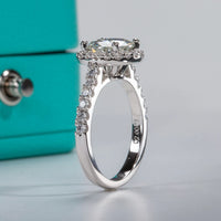 Moissanite  Engagement Ring