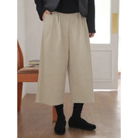 Corduroy Cotton Oversize Pants