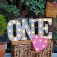 Alphabet Letter LED Lights