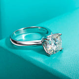 Moissanite Engagement Wedding Ring
