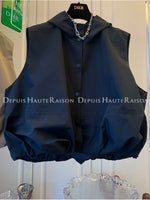 Crop Trench Tops Jacket
