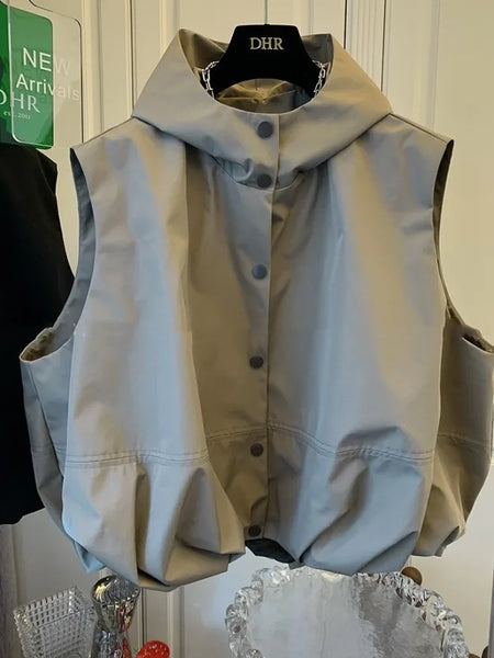 Crop Trench Tops Jacket