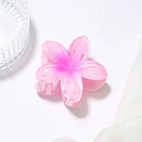 Flower Hair Claw Clip