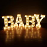 Alphabet Letter LED Lights
