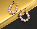 Natural  Pearl Earrings For Women
