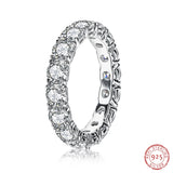 Moissanite Eternity Band Ring