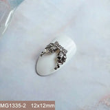 10pcs/lot Luxury No Fading Bow Butterfly Arc Nail Art Parts Zircon Crystal Manicure Nails Accesorios Supplies Decorations Charms