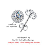 Moissanite Earrings