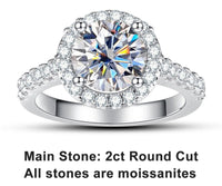 Moissanite  Engagement Ring