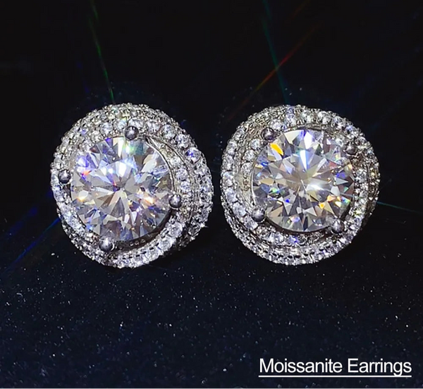 Moissanite Earrings