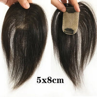 Natural Silk Base Topper Bang