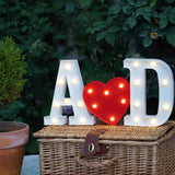 Alphabet Letter LED Lights