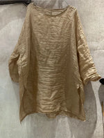 Women Summer Ramie Shirt