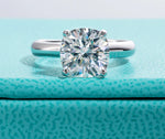 Moissanite Engagement Wedding Ring