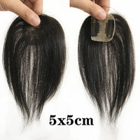 Natural Silk Base Topper Bang