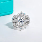 Moissanite  Engagement Ring