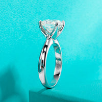 Moissanite Engagement Wedding Ring