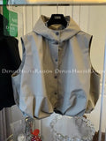 Crop Trench Tops Jacket