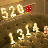 Alphabet Letter LED Lights