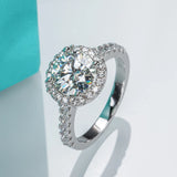 Moissanite  Engagement Ring