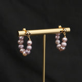 Natural  Pearl Earrings For Women