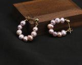 Natural  Pearl Earrings For Women