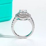 Oval Cut Moissanite Rings