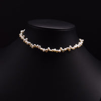 Natural Fresh Water Pearl Choker Necklace