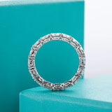 Moissanite Eternity Band Ring