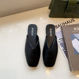 Female Summer Elegant Toe Flat Slippers