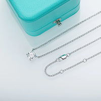 Moissanite Diamond Necklace