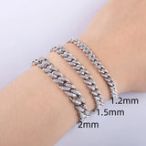 Moissanite Cuban Bracelet Hip Hop