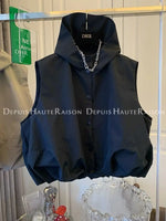 Crop Trench Tops Jacket