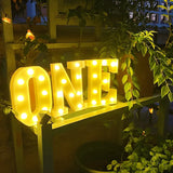 Alphabet Letter LED Lights