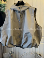 Crop Trench Tops Jacket