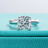Moissanite Engagement Wedding Ring
