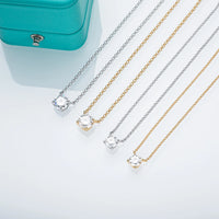 Moissanite Diamond Necklace