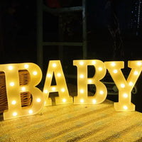 Alphabet Letter LED Lights