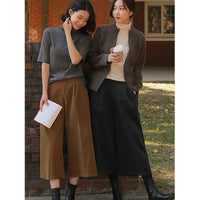 Corduroy Cotton Oversize Pants