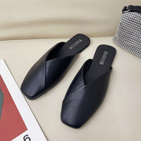 Female Summer Elegant Toe Flat Slippers