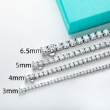 Moissanite Diamond Tennis Bracelet