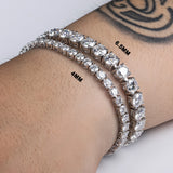 Moissanite Diamond Tennis Bracelet