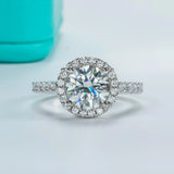 Moissanite  Engagement Ring