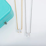 Moissanite Diamond Necklace